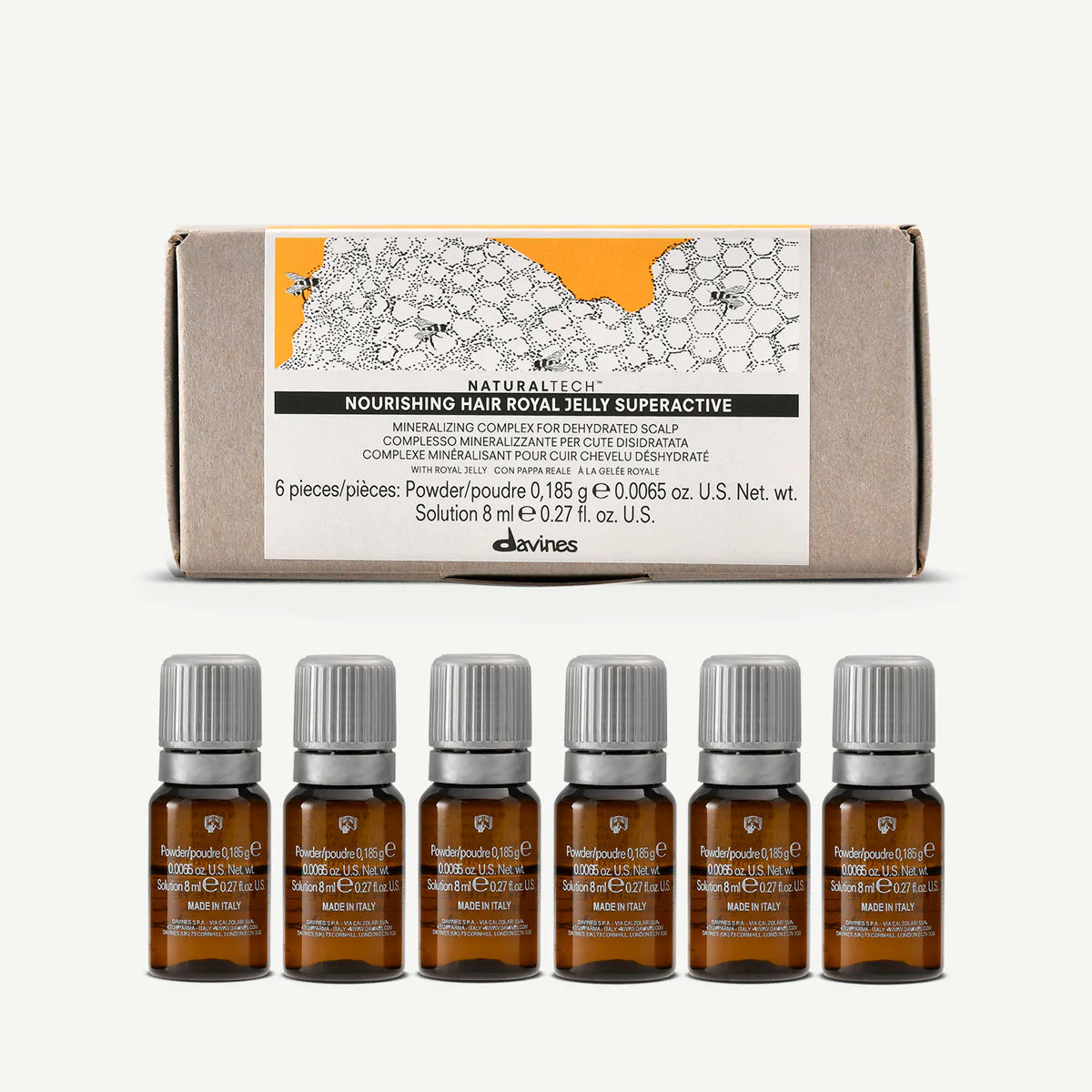 DAVINES NOURISHING Hair Royal Jelly Superactive
