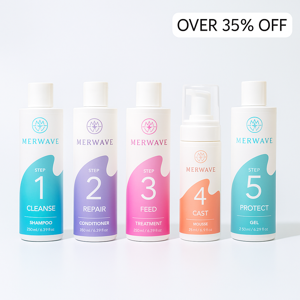 MERWAVE Wavy Hair Kit