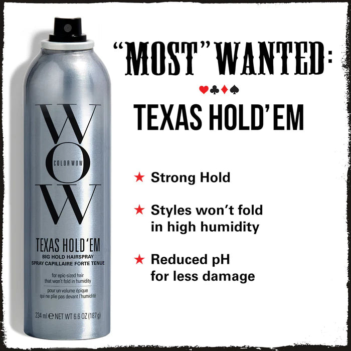 COLOR WOW Texas Hold 'Em Big Hold Hairspray