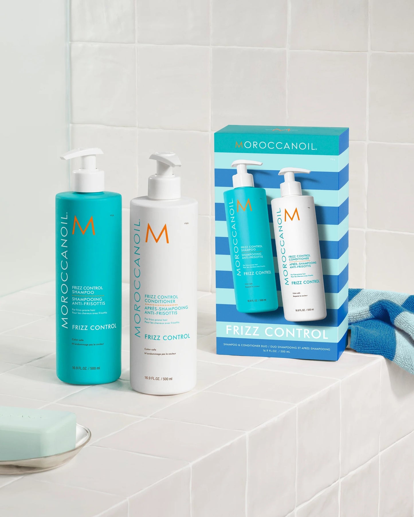 MOROCCANOIL Frizz Control Shampoo & Conditioner Duo